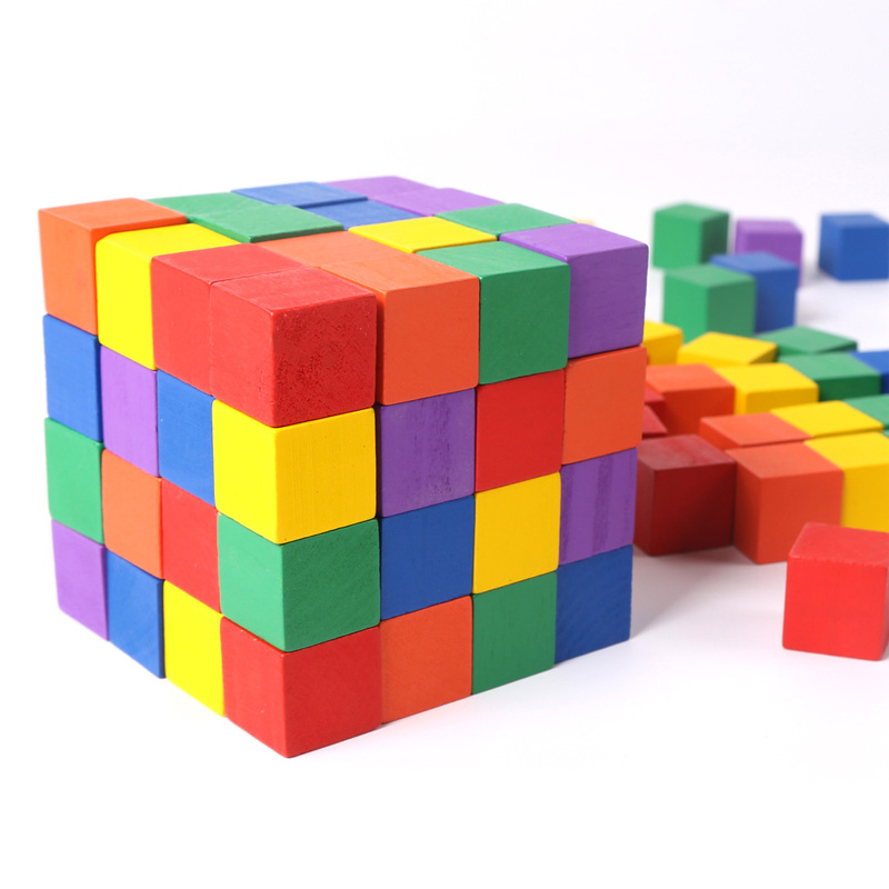 Kids Toys Company - 20 Pcs/Set Colorful Mini DIY Wooden