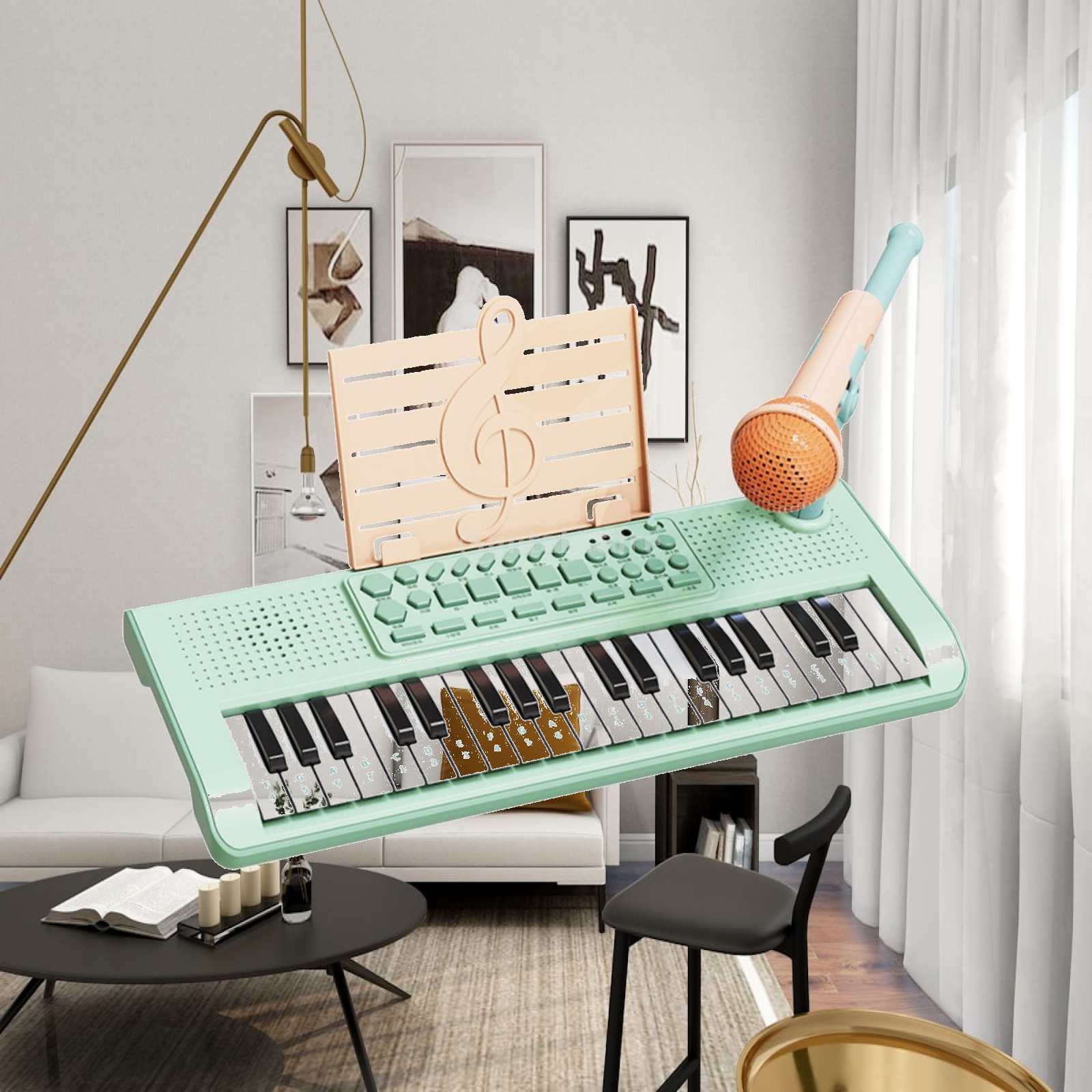 Kids Toys Home - Kids Piano Keyboard Beginner Toy, Birthday