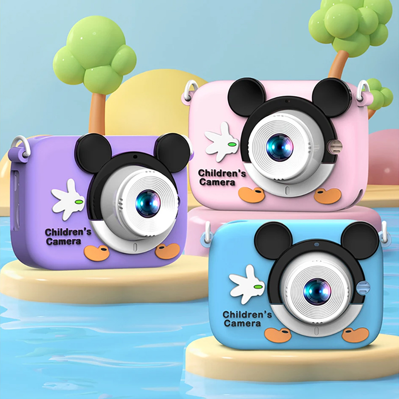 Kids Toys Top View - Kids Cartoon Camera 1080P HD 2
