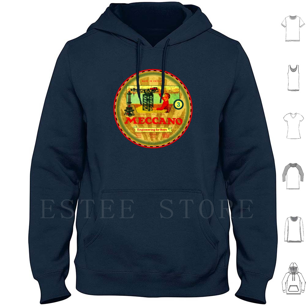 Kids Toys Uk - Meccano Metal Toys Uk Hoodies Long