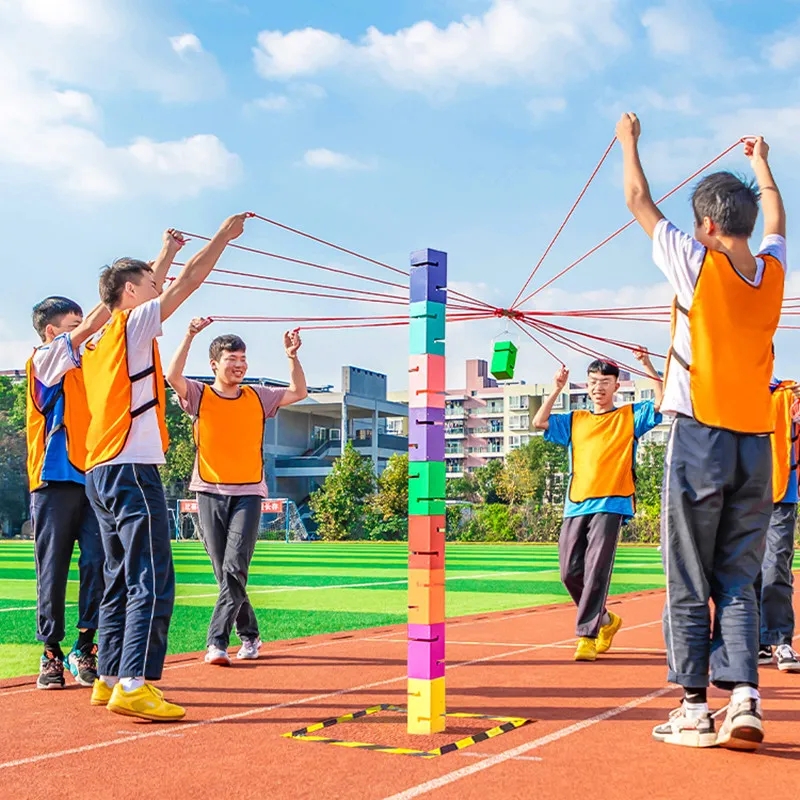Kids Toys Company - Teamwork Games Tower Building Outdoor Sports