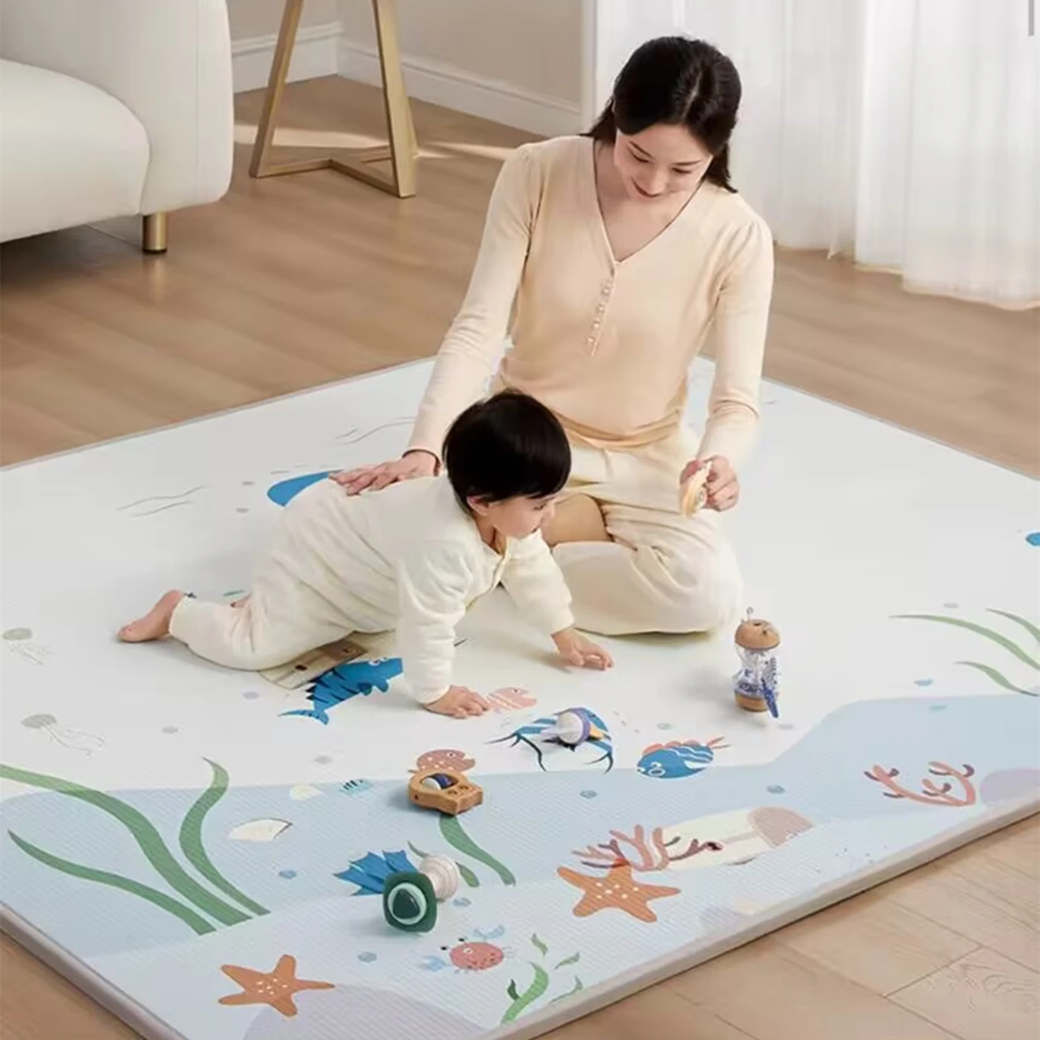 Kids Toys Bd - Waterproof Thick 1cm Baby Play Mat