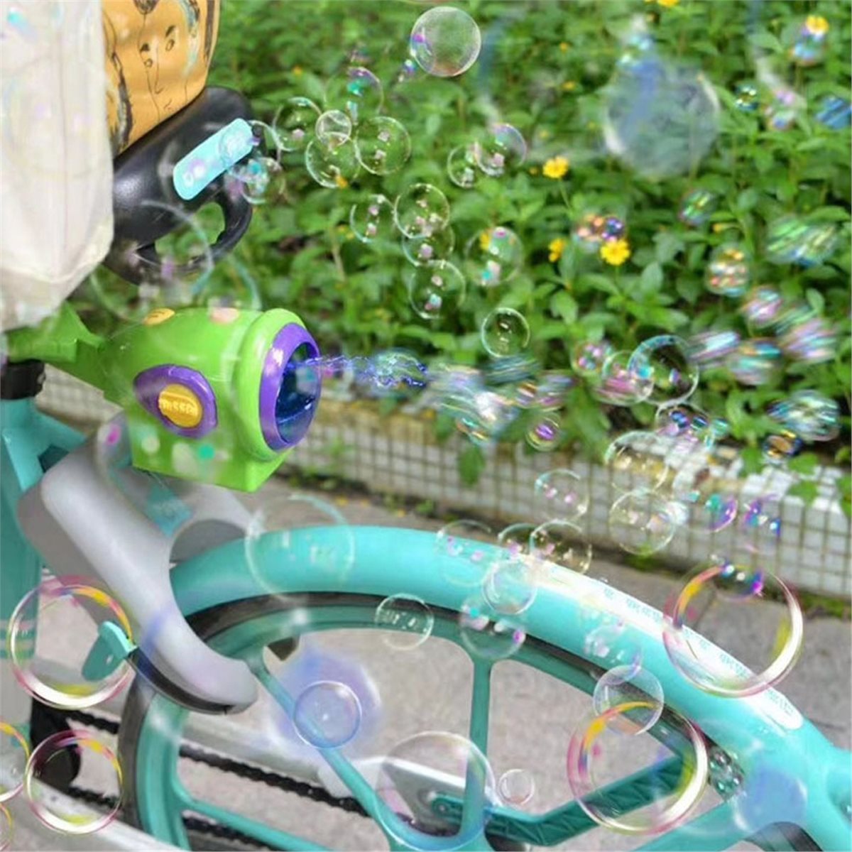 Kids Toys Deals - 【COUNTDOWN DEAL】 Bike Mounted Bubble Machine