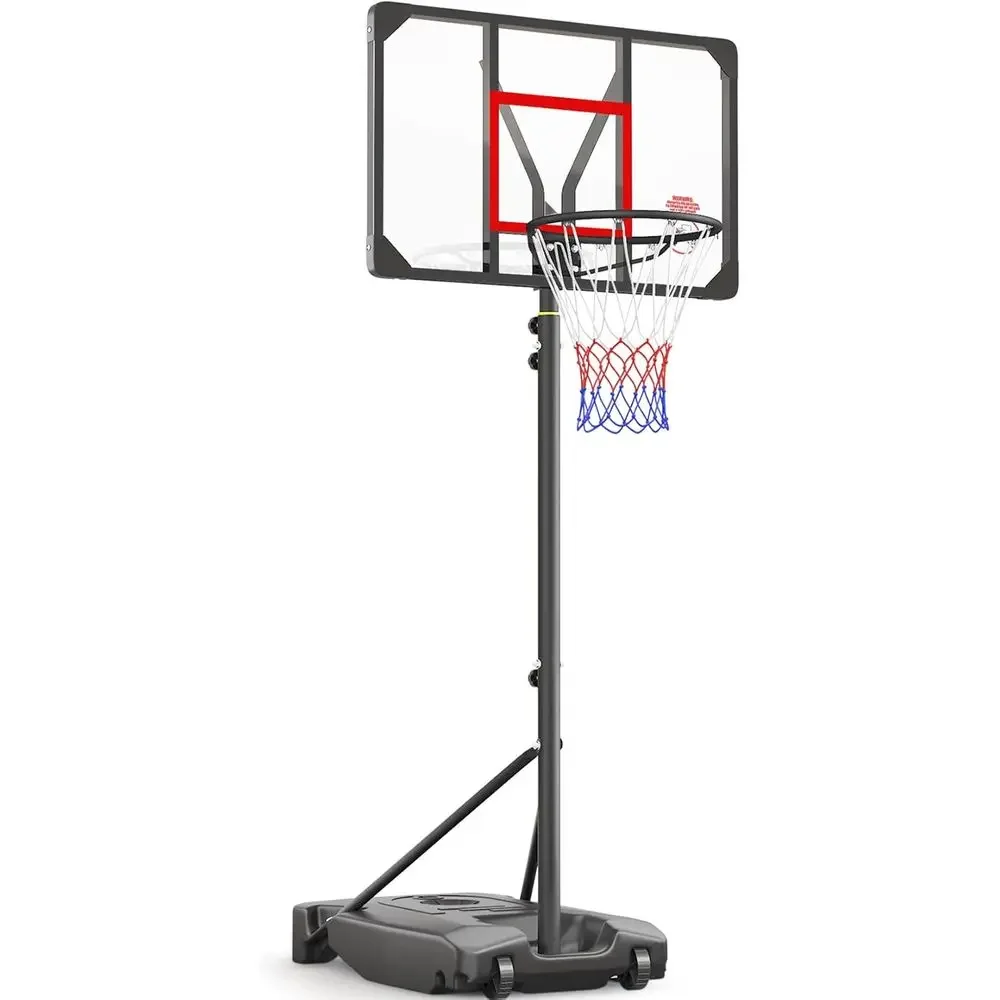 Basketball Hoop Kids Indoor - Adjustable Height Portable Basketball Hoop for