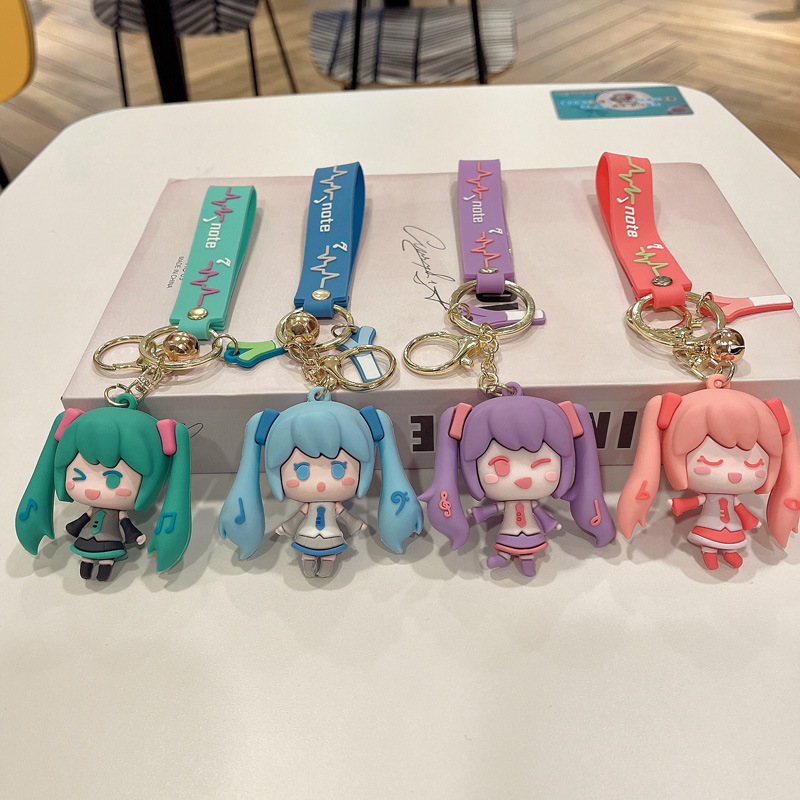 Kids Toys Deals - Anime Miku Keychain Cute Bag Pendant