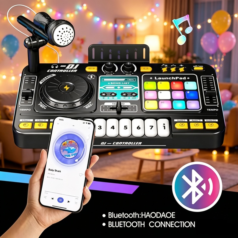 Kids Toys Bd - Simulation DJ Mixer Controller Toys for
