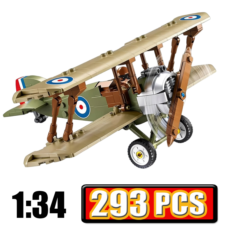 Sopwith Camel WW1 Fighter Jet  - Kids Toys Uk 评论和价格