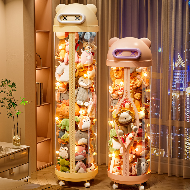 Large Capacity Plush doll Stor - Kids Zipper Toys 评论和价格