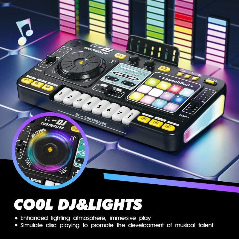 Multifunctional Kid DJ Turntab - Kids Toys Bd 评论和价格