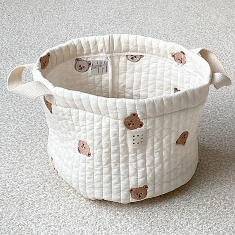 Cute Bear Embroidery Diaper Ba - Kids Zipper Toys 评论和价格