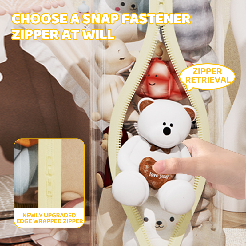 Doll Storage Box Plush Toys Bu - Kids Zipper Toys 评论和价格