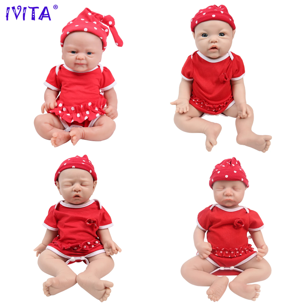 IVITA 100% Silicone Reborn Bab - Kids Toys Deals 评论和价格
