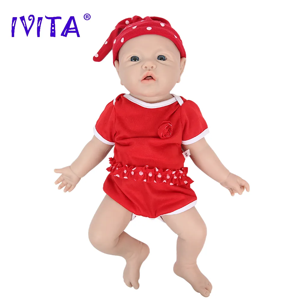 IVITA 100% Silicone Reborn Bab - Kids Toys Deals 评论和价格