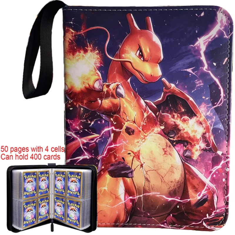 2026Pokemone Card Album PU Zip - Kids Zipper Toys 评论和价格