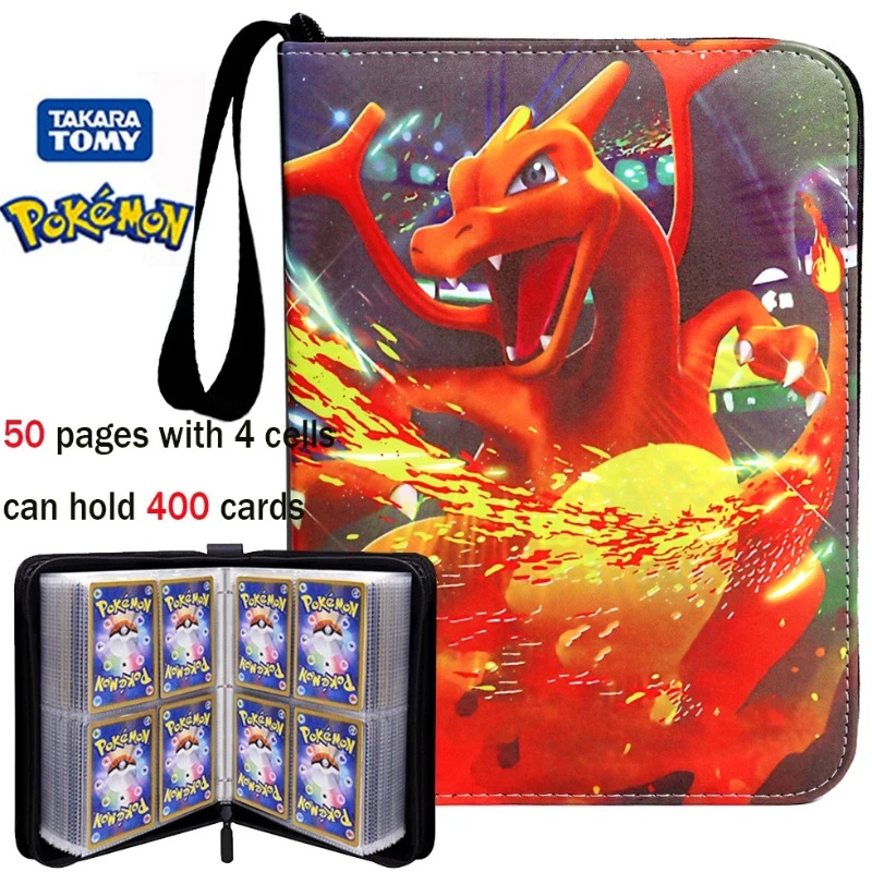 2026Pokemone Card Album PU Zip - Kids Zipper Toys 评论和价格