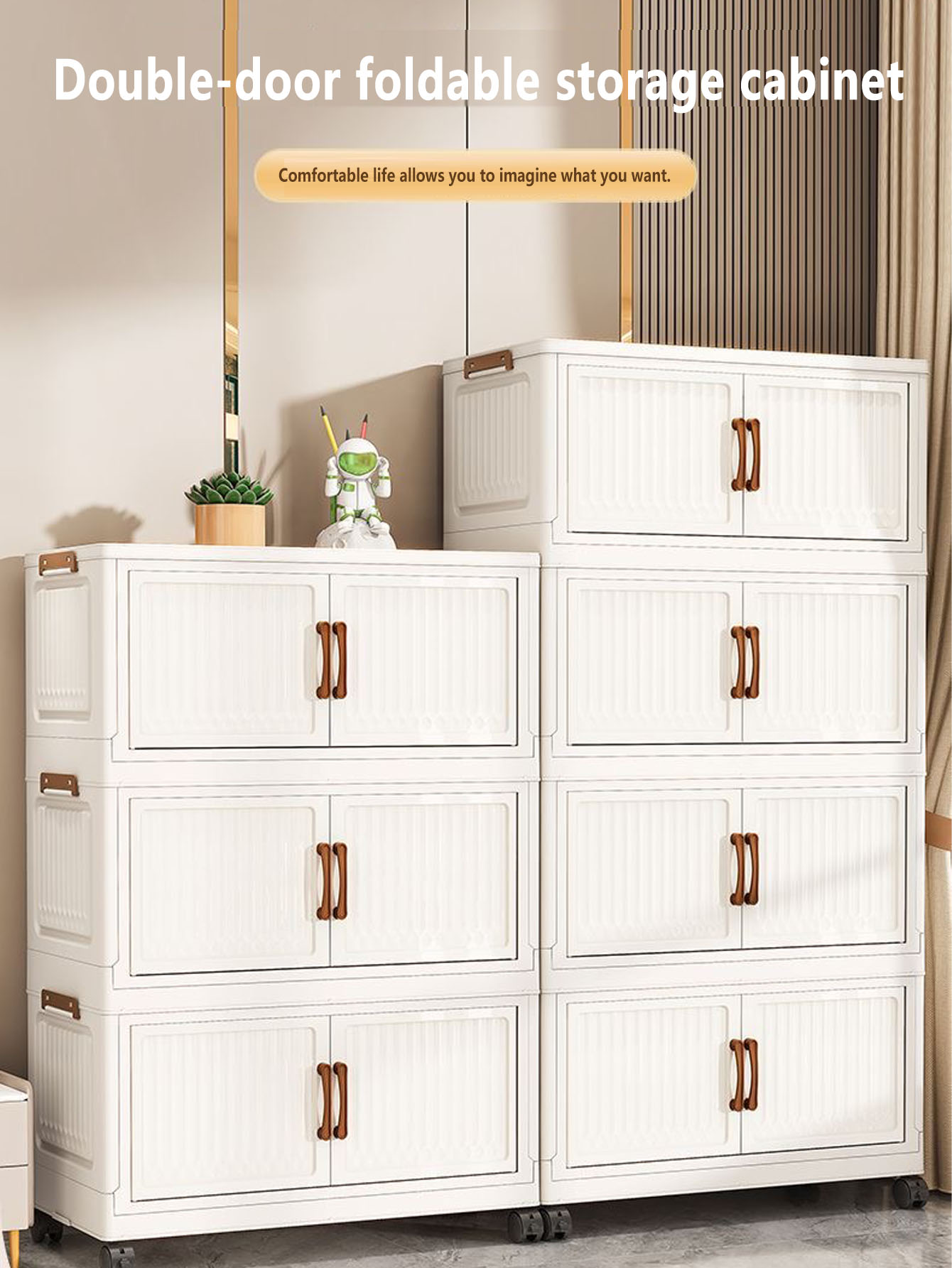 Foldable Plastic Storage Cabin - Kids Toys Home 评论和价格
