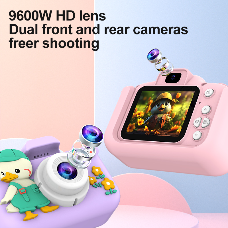 Mini Kids Cameras Cute Digital - Kids Toys Top View 评论和价格