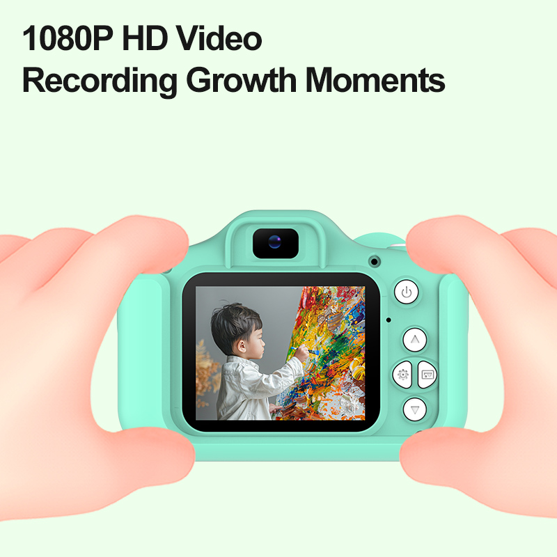 Mini Kids Cameras Cute Digital - Kids Toys Top View 评论和价格