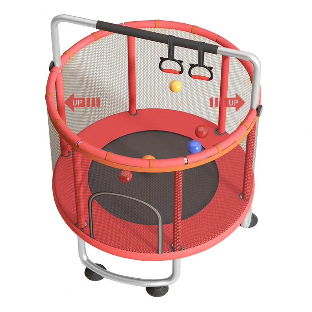 Kids Trampoline, Adjustable Ba - Basketball Hoop Kids Indoor 评论和价格