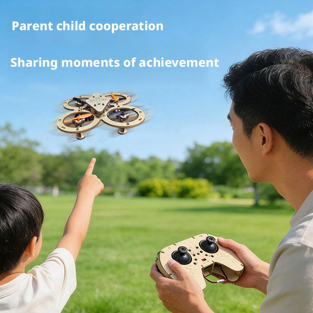 DIY Wooden RC Drone Quadcopter - Science Experiment Kit 评论和价格