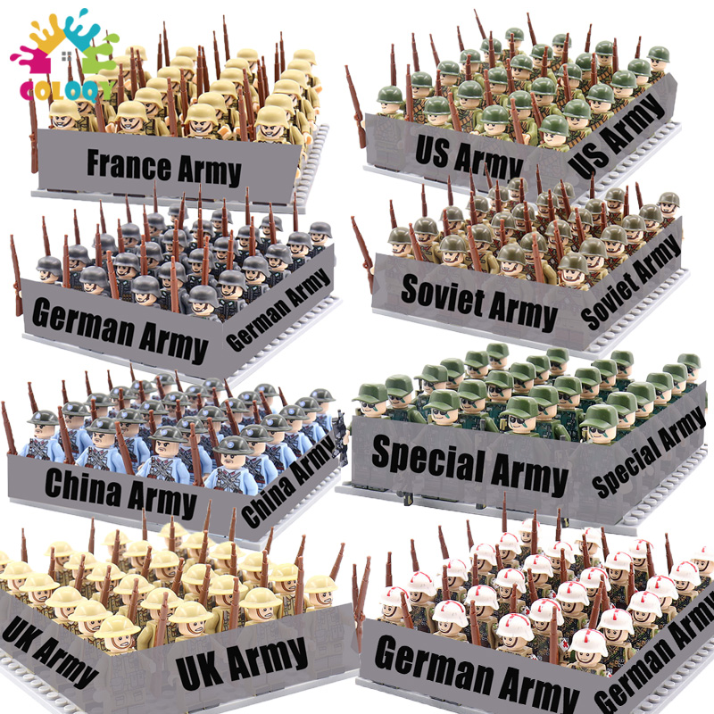 Kids Toys WW2 24pcs/set Milita - Kids Toys Uk 评论和价格