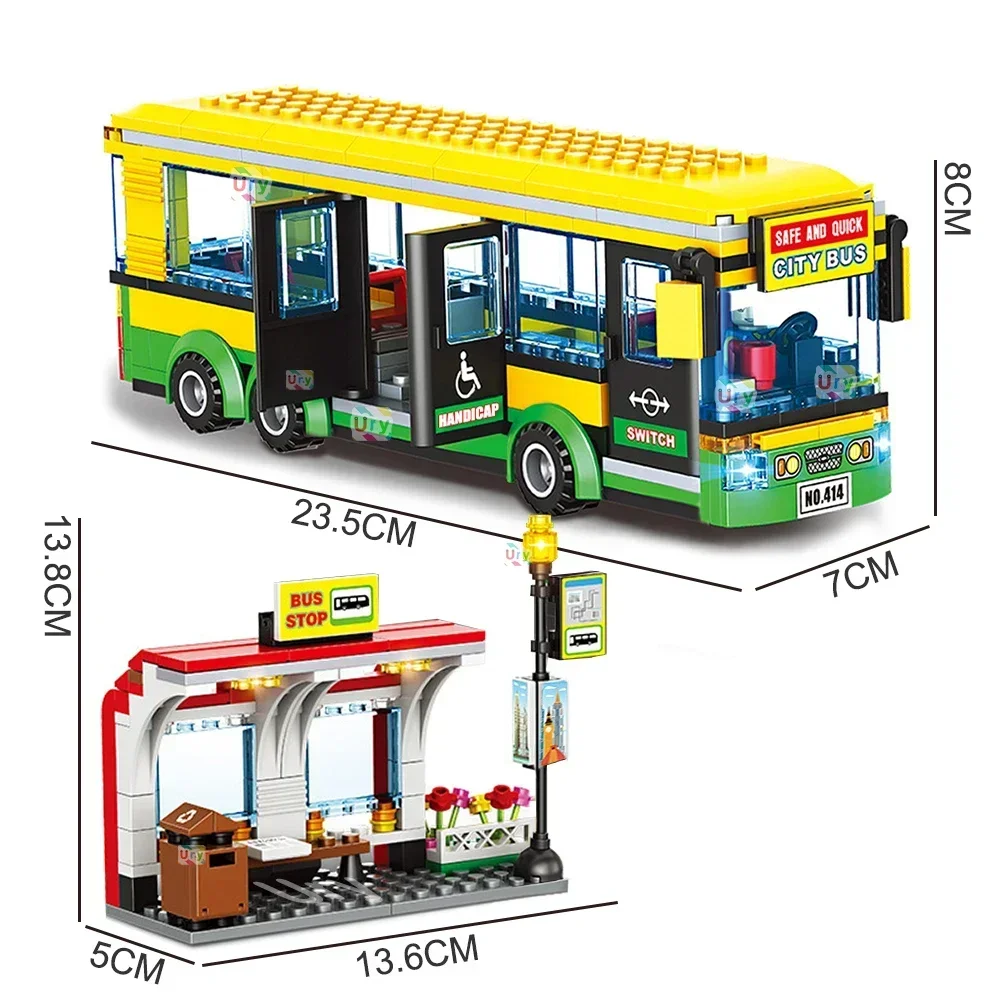 Bus City UK London Yellow Pass - Kids Toys Uk 评论和价格