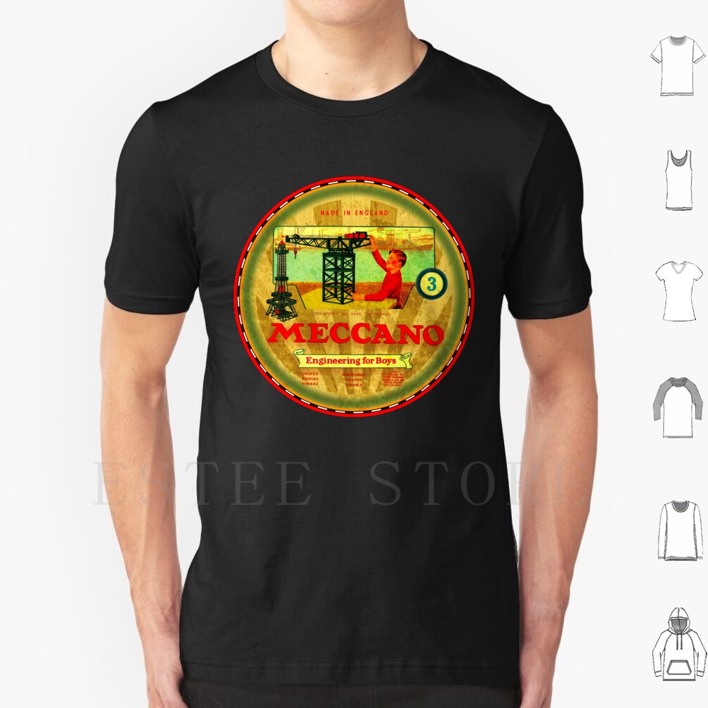 Meccano Metal Toys Uk T Shirt  - Kids Toys Uk 评论和价格