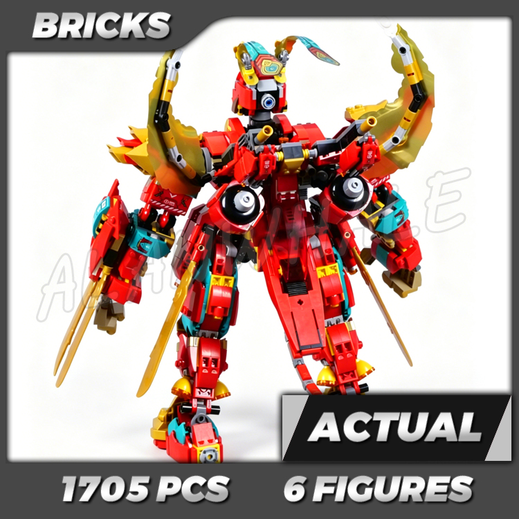 1705pcs Monkie Kid Monkey King - Kids Toys Xmas 2025 评论和价格