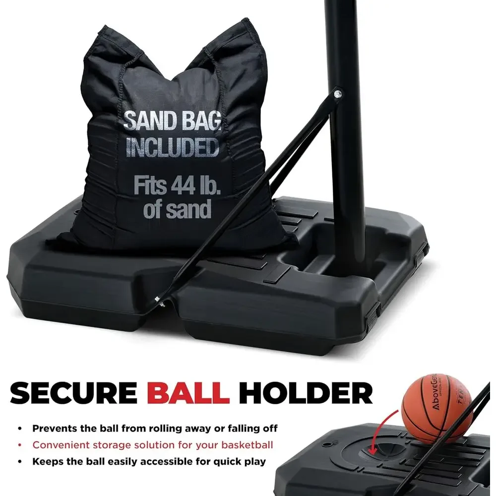 Adjustable 44 Shatterproof Bas - Basketball Hoop Kids Indoor 评论和价格