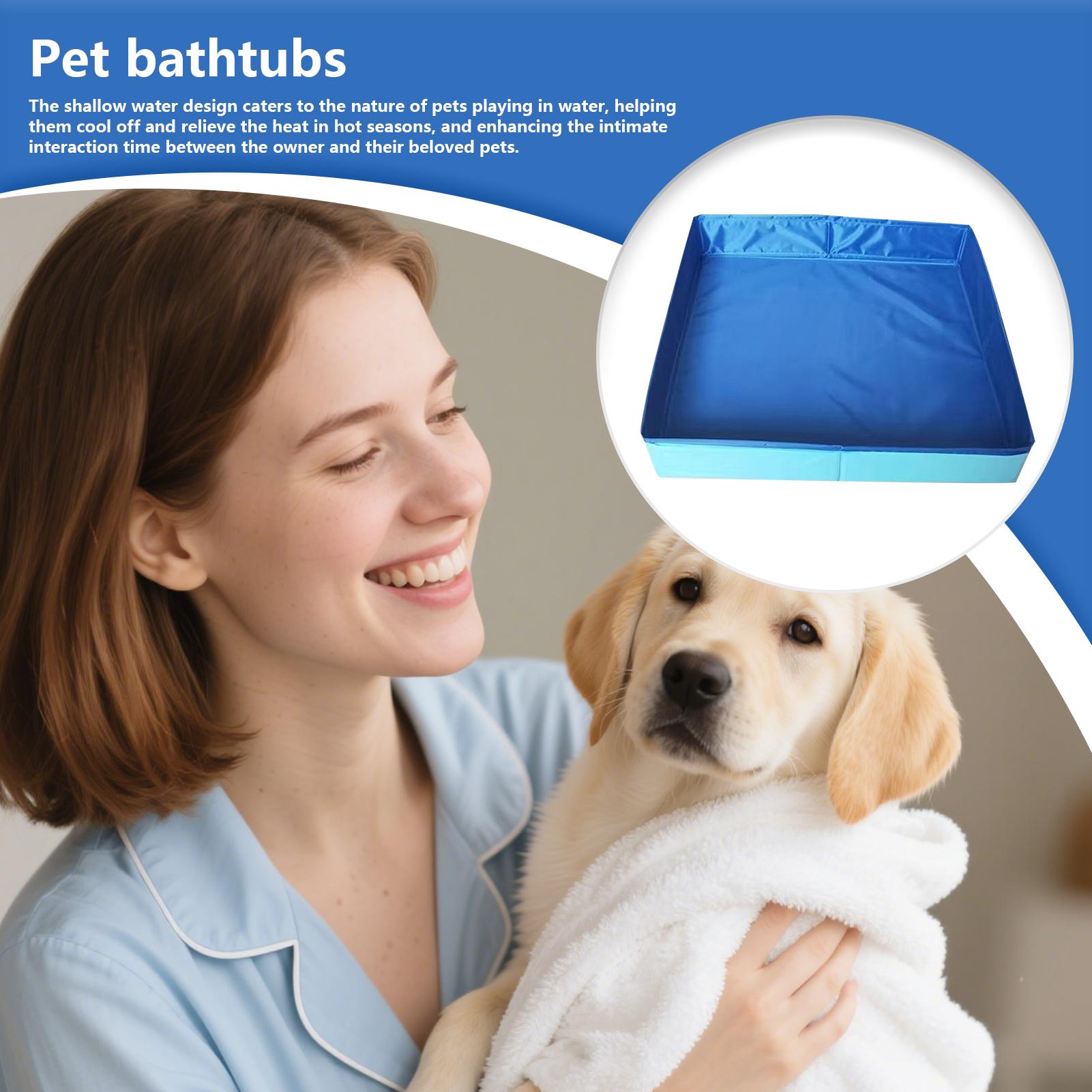 50x50cm PVC Folding Pet Swimmi - Kids Toys Deals 评论和价格