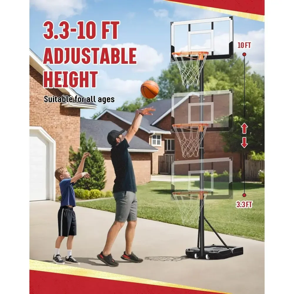 Outdoor Adjustable Basketball  - Basketball Hoop Kids Indoor 评论和价格