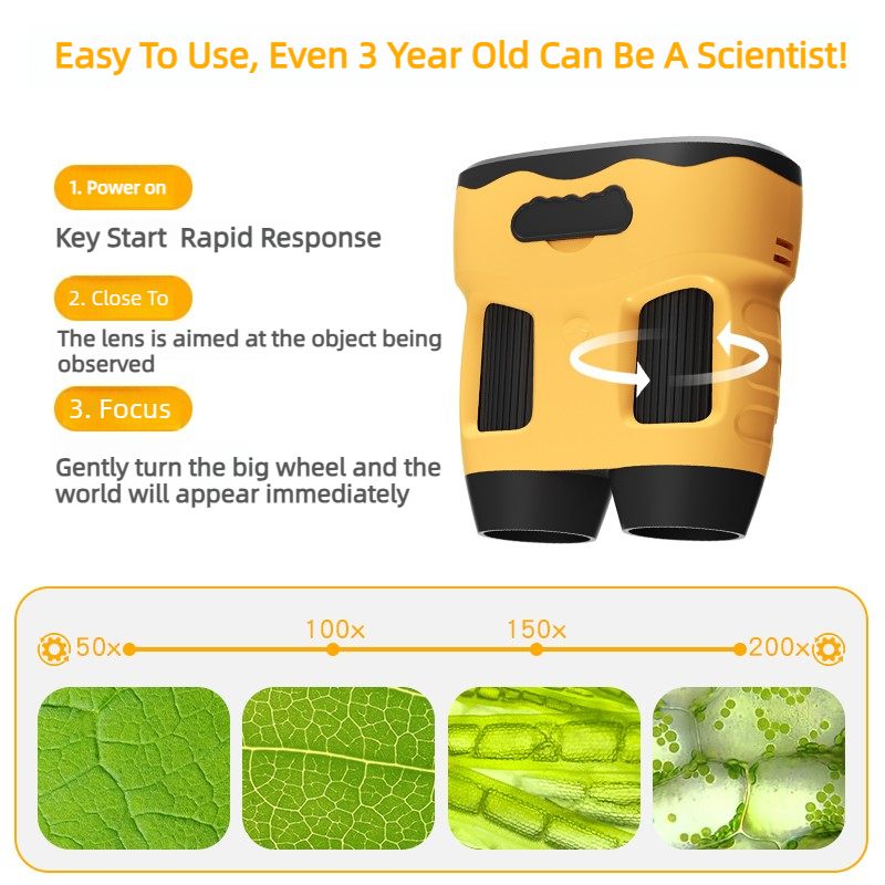 Microscope Camera Digital Hand - Kids Toys Top View 评论和价格