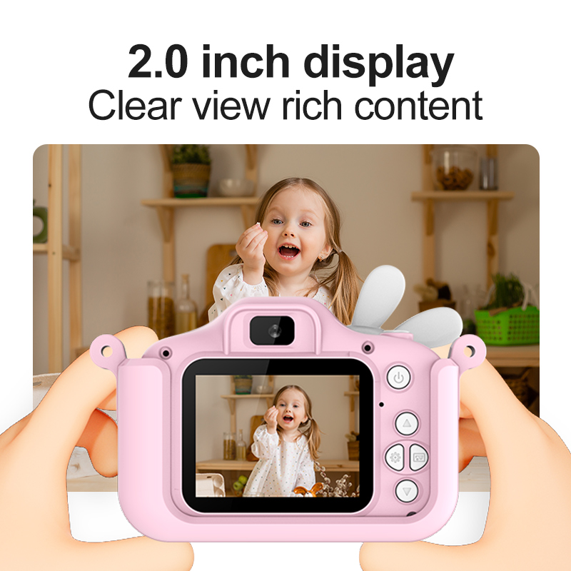 Kids Camera Digital Dual Camer - Kids Toys Top View 评论和价格