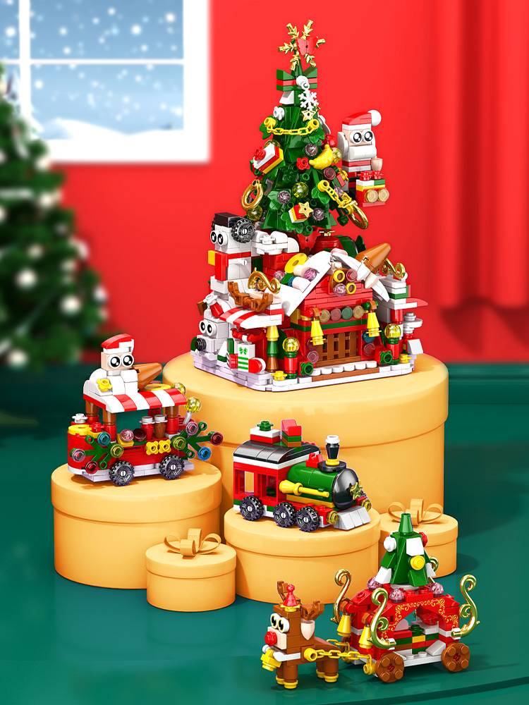 DIY 8in1 Lights Christmas Elk  - Kids Toys Xmas 2025 评论和价格