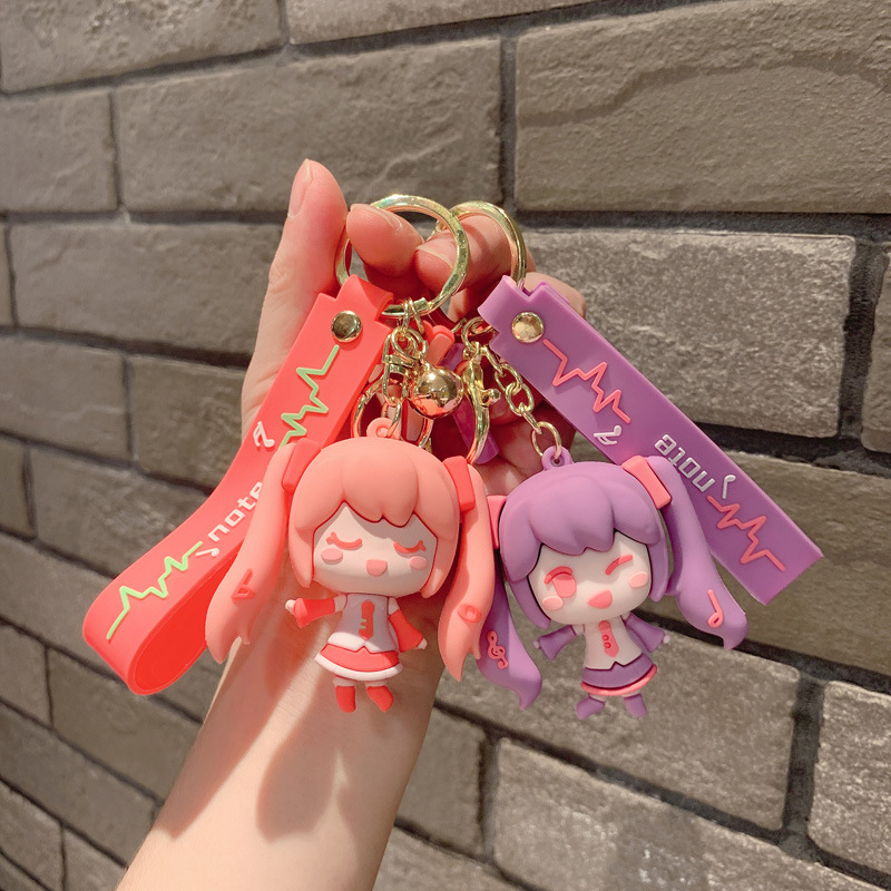 Anime Miku Keychain Cute Bag P - Kids Toys Deals 评论和价格