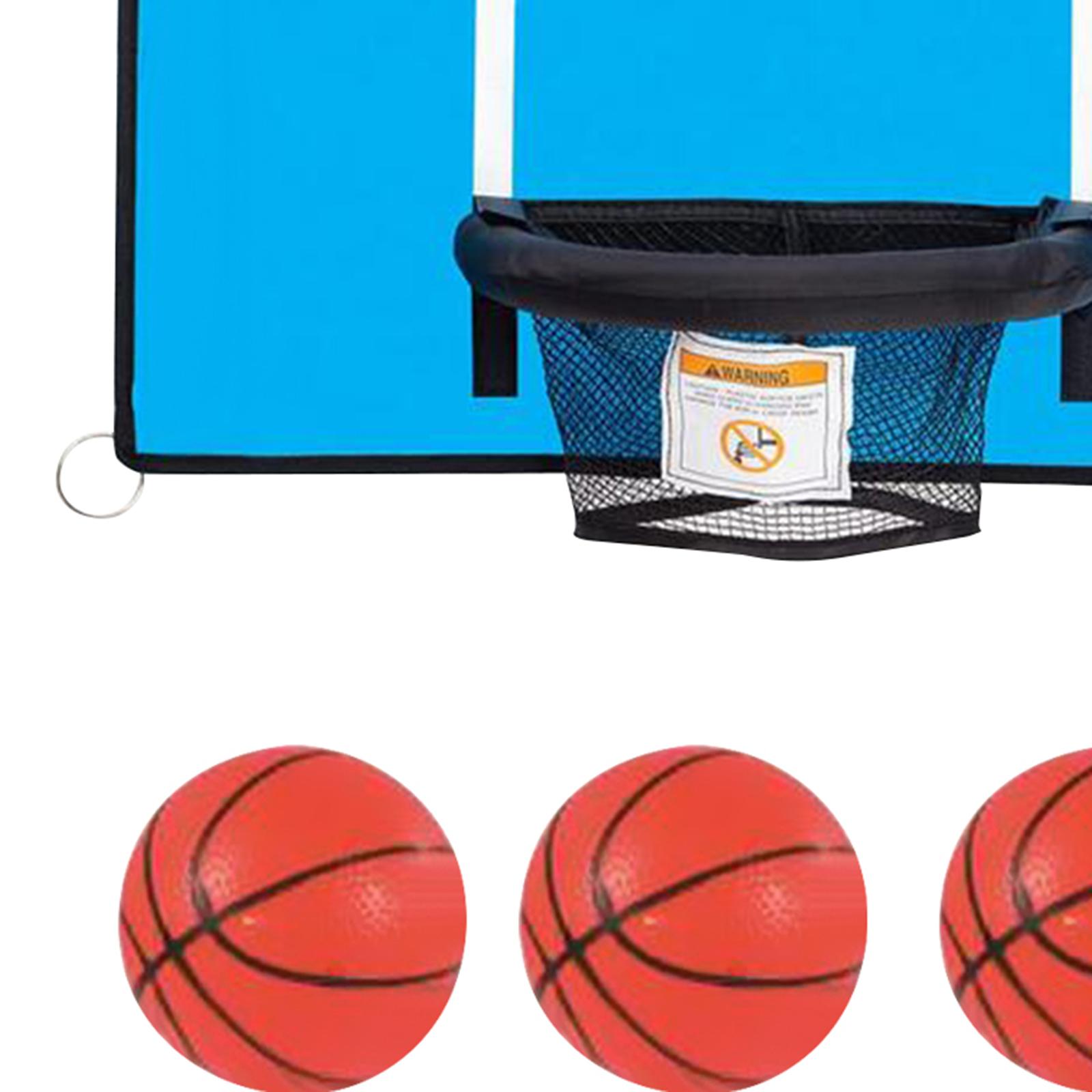Trampoline Basketball Hoop PVC - Basketball Hoop Kids Indoor 评论和价格